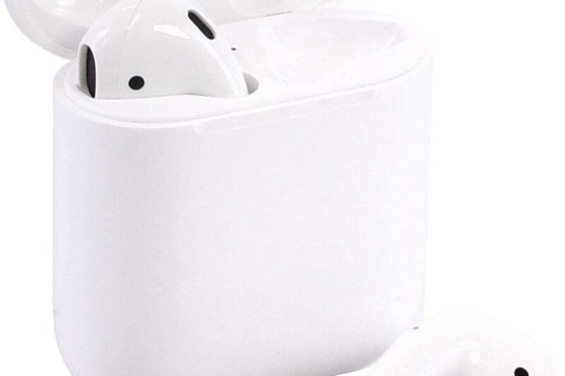 Apple AirPods 2 with Charging Case – White (Renewed)
