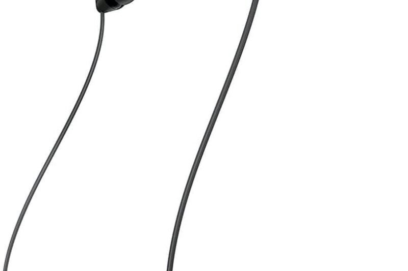 Sony WI-C100 Wireless in-Ear Bluetooth Headphones with Built-in Mic, Black | Up to 25 Hrs of Battery, Clear Hands-Free Calling, Easy Button Operation, Flexible Neckband, IPX4 Water Resistant