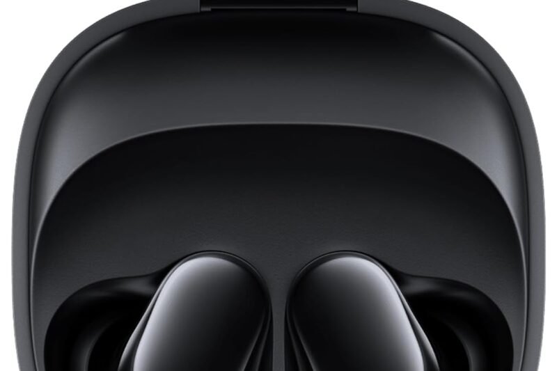 Xiaomi Redmi Buds 6 Play | 10mm Dynamic Driver | AI Noise Reduction | Up to 36-Hour Battery Life | Bluetooth® 5.4 | Touch Control – Global Version – (Black)