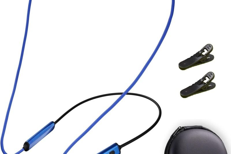 Ear Plugs Bluetooth Headphones for Work, Neckband Wireless Earbuds, Noise Reduction in-Ear Earphones with Mic and Controls, Waterproof Earbuds with 20 Hours Battery, for Industrial Safety