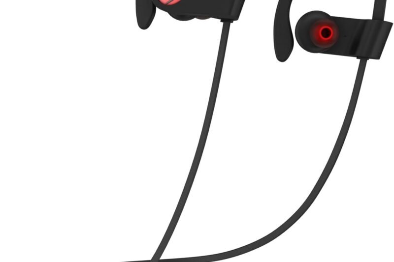 SENSO Bluetooth Headphones, Best Wireless Sports Earphones w/Mic IPX7 Waterproof HD Stereo Sweatproof Earbuds for Gym Running Workout 8 Hour Battery Noise Cancelling Headsets