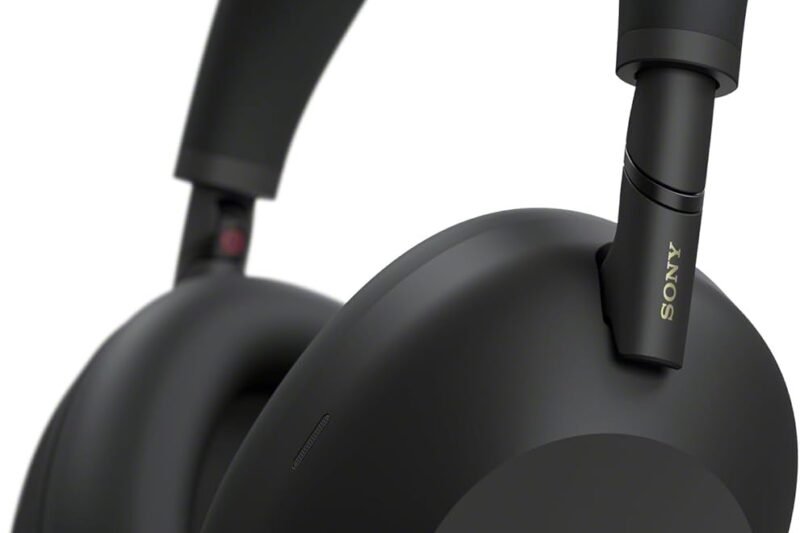Sony WH-1000XM6 The Best Noise Cancelling Wireless Headphones, Black