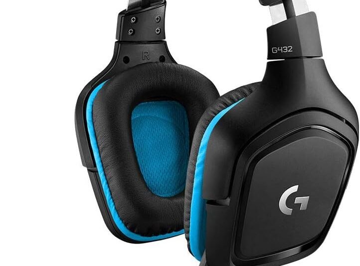 Logitech G432 Wired Gaming Headset – Black