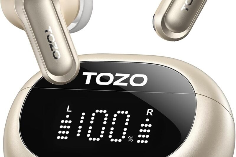 TOZO NC20 Active Noise Cancelling Wireless Earbuds LDAC Hi-Res Bluetooth